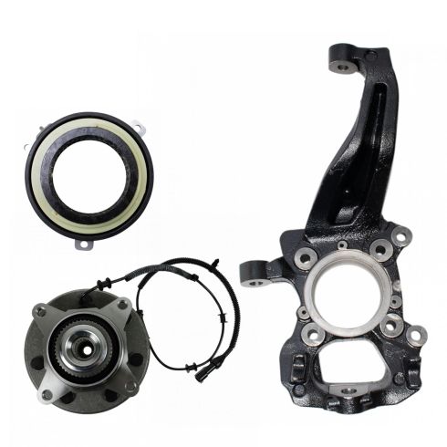 Ford F150 Front Passenger Side 3 Piece Steering Knuckle Kit TRQ BHA30693