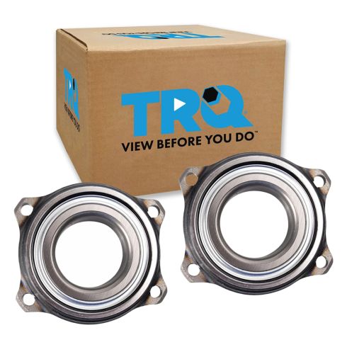 Mercedes Benz Rear Driver & Passenger Side 2 Piece Wheel Hub Bearing Module Set TRQ BHA31362