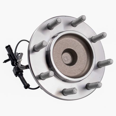 Chevrolet GMC Front Driver & Passenger Side 2 Piece Wheel Bearing & Hub Assembly Set TRQ BHA31366