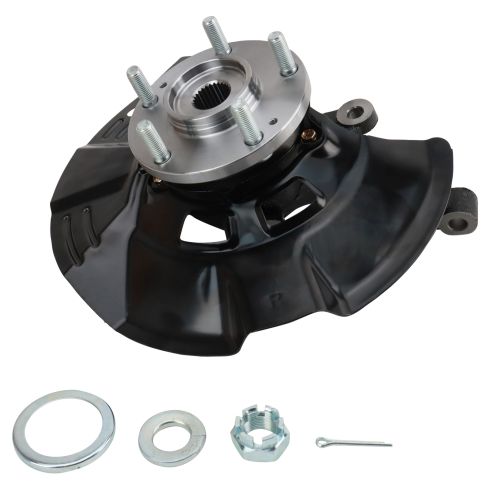2011 Kia Optima L4 2.4L To 5/30/11 Production Date Front Driver & Passenger Side 2 Piece Steering Knuckle Assembly Set TRQ BHA33276