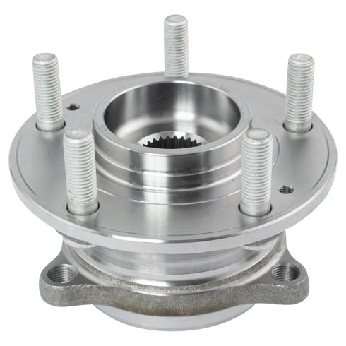 Hyundai Kia Front & Rear 4 Piece Wheel Bearing & Hub Assembly Set TRQ BHA32987