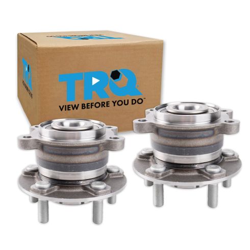 Ford Lincoln Rear Driver & Passenger Side 2 Piece Wheel Bearing & Hub Assembly Set - Image 5