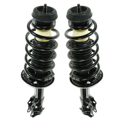 VW Golf Jetta Front Driver & Passenger Side 2 Piece Strut & Spring Assembly Set TRQ SCA56959