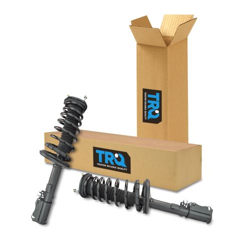 Toyota Avalon Camry Lexus ES300 Rear Driver & Passenger Side 2 Piece Strut & Spring Assembly Set TRQ SCA56974