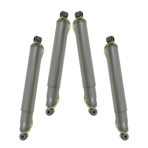 1999-04 Ford Front & Rear 4 Piece Shock Absorber Set Monroe Reflex 1ASSP00034