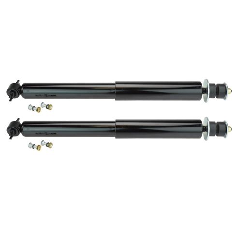 1999-04 Jeep Grand Cherokee without Up Country Suspension Front Driver & Passenger Side 2 Piece Shock Absorber Set TRQ SBA60117