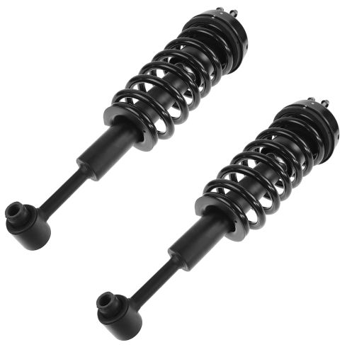2004-05 Ford Explorer Mercury Mountaineer Front Driver & Passenger Side 2 Piece Strut & Spring Assembly Set TRQ SCA56999