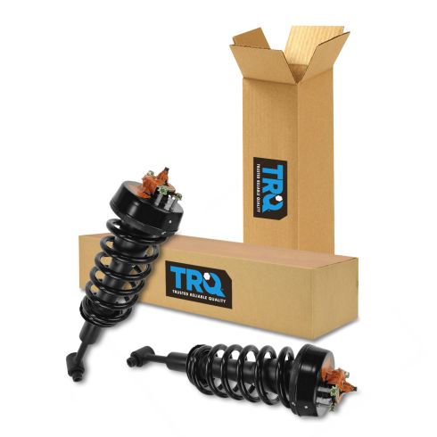 2004-05 Ford Explorer Mercury Mountaineer Front Driver & Passenger Side 2 Piece Strut & Spring Assembly Set TRQ SCA56999