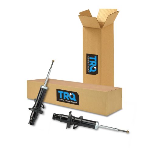 Front Driver & Passenger Side 2 Piece Shock Absorber Set TRQ SBA60142