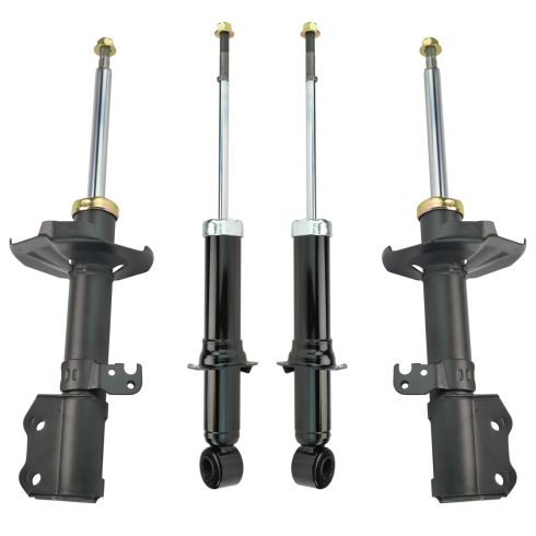 2003-08 Toyota Corolla Front & Rear 4 Piece Shock & Strut Kit TRQ SKA60867