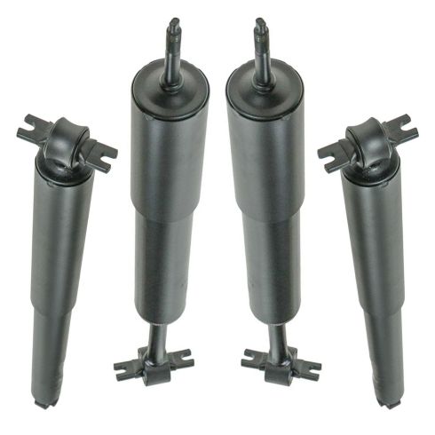 Ford Mercury Front & Rear 4 Piece Shock Absorber Set TRQ SBA60199