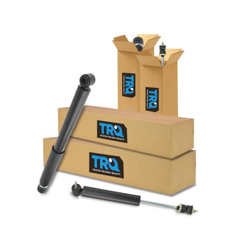 Ford Lincoln Mercury Front & Rear 4 Piece Heavy Duty Shock Absorber Set TRQ SBA60201