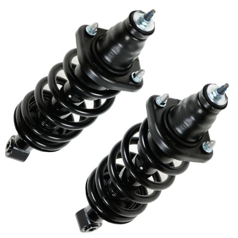 2002-06 Honda CR-V Rear Driver & Passenger Side 2 Piece Shock & Spring Assembly Set TRQ SCA57033