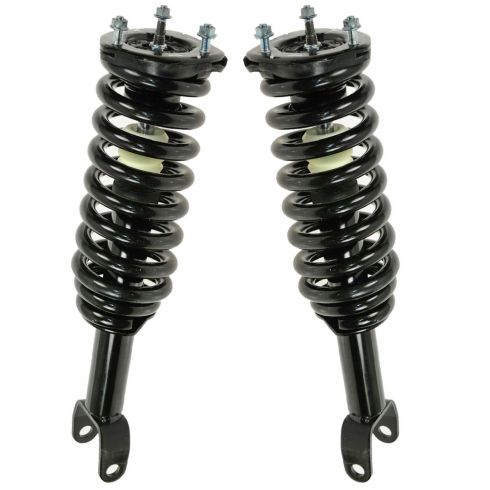 Dodge Dakota Mitsubishi Raider Front Driver & Passenger Side 2 Piece Strut & Spring Assembly Set TRQ SCA57053