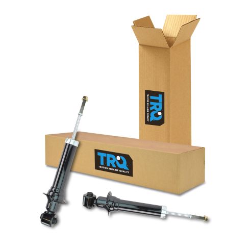 2005-10 Scion tC Rear Driver & Passenger Side 2 Piece Shock Absorber Set TRQ SBA60279