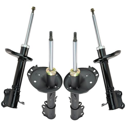 2001-03 Toyota Highlander All Wheel Drive Front & Rear 4 Piece Strut Assembly Set TRQ SBA56746