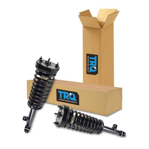 Dodge Charger Magnum Chrysler 300 Front Driver & Passenger Side 2 Piece Strut & Spring Assembly Set TRQ SCA57086