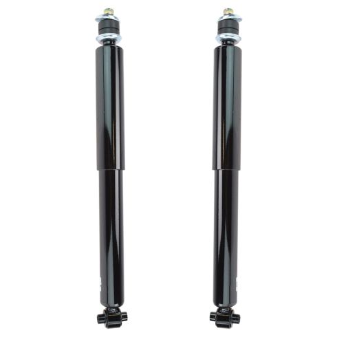 2005-14 Ford Mustang Rear Driver & Passenger Side 2 Piece Shock Absorber Set TRQ SBA60301