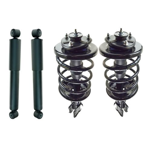 1999-04 Honda Odyssey Front & Rear 4 Piece Complete Strut Assembly & Shock Absorber Kit TRQ SKA60913