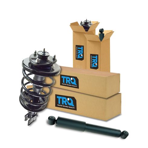 1999-04 Honda Odyssey Front & Rear 4 Piece Complete Strut Assembly & Shock Absorber Kit TRQ SKA60913