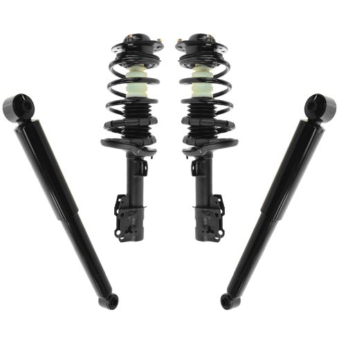Chevrolet Malibu Front & Rear 4 Piece Complete Strut Assembly & Shock Absorber Kit TRQ SKA60926