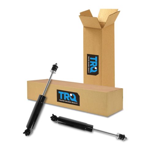 Chevrolet GMC Front Driver & Passenger Side 2 Piece Shock Absorber Set TRQ SBA60356