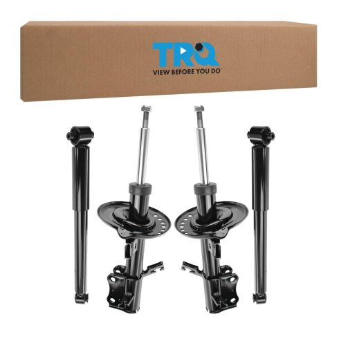 2007-12 Nissan Sentra Front & Rear 4 Piece Shock & Strut Kit TRQ SBA58197