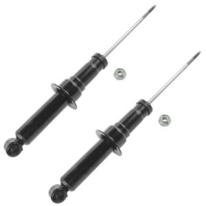 Dodge Avenger Chrysler 200 Sebring Rear Driver & Passenger Side 2 Piece Shock Absorber Set TRQ SBA60395