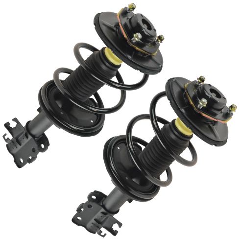 2004-08 Nissan Maxima Front Driver & Passenger Side 2 Piece Strut & Spring Assembly Set TRQ SCA57139