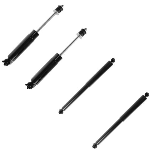 Chevrolet GMC Front & Rear 4 Piece Shock Absorber Set TRQ SBA60402