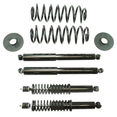 Ford Expedition Lincoln Navigator Front & Rear Air Bag to Coil Spring Conversion Kit TRQ SKA63005