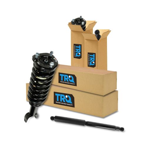 Dodge Dakota Mitsubishi Raider Front & Rear 4 Piece Complete Strut Assembly & Shock Absorber Kit TRQ SCA57163