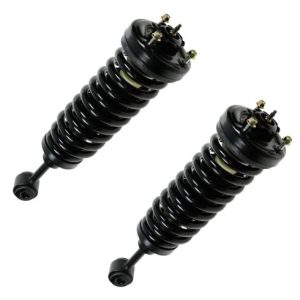 2003-06 Ford Expedition without Air Suspension Front & Rear 4 Piece Shock & Spring Assembly Set TRQ SCA61084