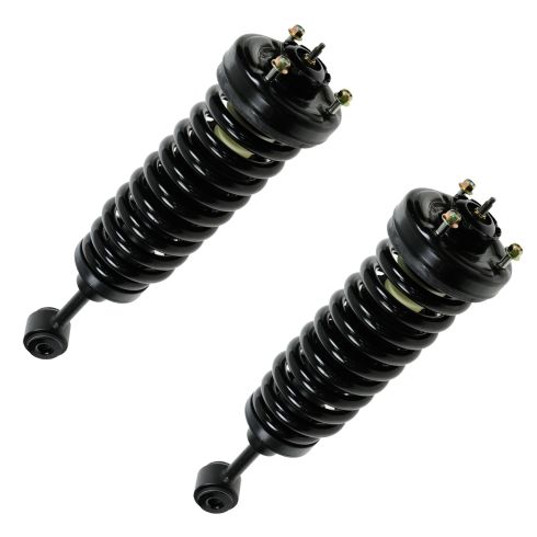 2003-06 Ford Expedition without Air Suspension Front & Rear 4 Piece Shock & Spring Assembly Set TRQ SCA61084