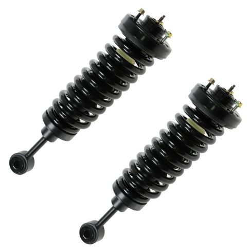 2003-06 Ford Expedition without Air Suspension Front & Rear 4 Piece Shock & Spring Assembly Set TRQ SCA61084