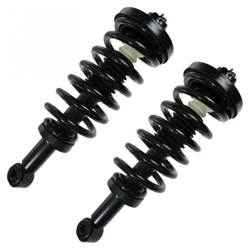 2003-06 Ford Expedition without Air Suspension Front & Rear 4 Piece Shock & Spring Assembly Set TRQ SCA61084