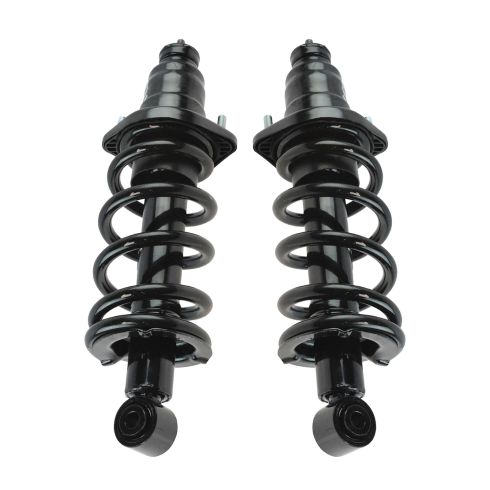 2003-11 Honda Element Rear Driver & Passenger Side 2 Piece Strut & Spring Assembly Set TRQ SCA57183