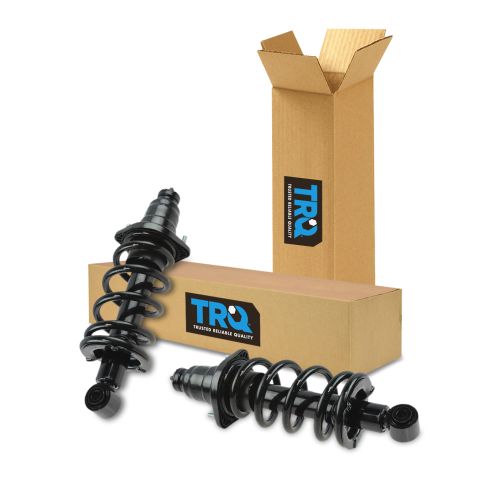 2003-11 Honda Element Rear Driver & Passenger Side 2 Piece Strut & Spring Assembly Set TRQ SCA57183