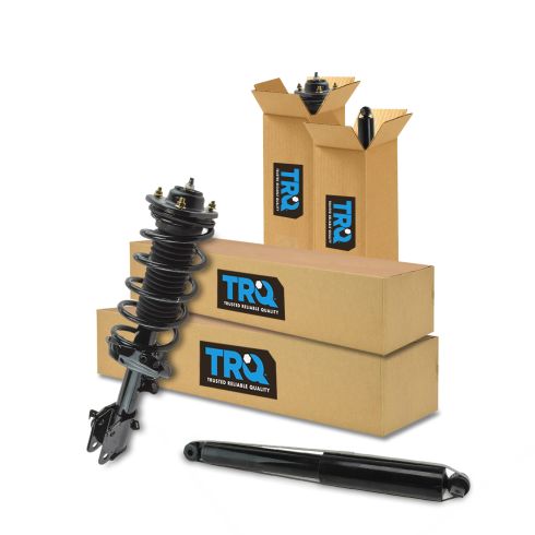 2008-10 Honda Odyssey Front & Rear 4 Piece Complete Strut Assembly & Shock Absorber Kit TRQ SKA60980