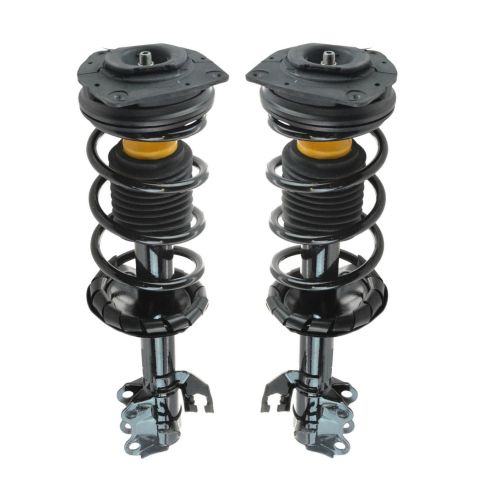 Nissan Cube Versa Front Driver & Passenger Side 2 Piece Strut & Spring Assembly Set TRQ SCA57198