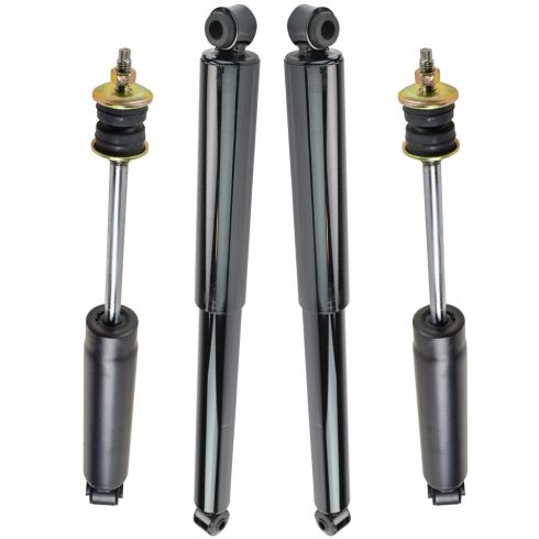 Ford Bronco F150 F250 F350 Front & Rear 4 Piece Shock Absorber Set TRQ SBA60426
