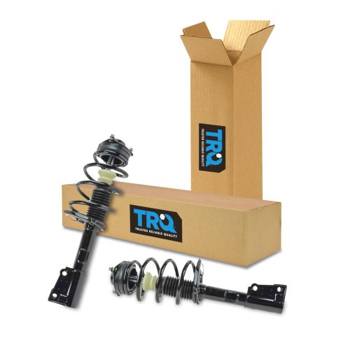 Dodge Journey Front Driver & Passenger Side 2 Piece Strut & Spring Assembly Set TRQ SCA57212