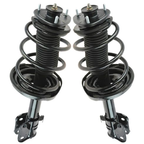 2006-14 Honda Ridgeline Front Driver & Passenger Side 2 Piece Strut & Spring Assembly Set TRQ SCA57223