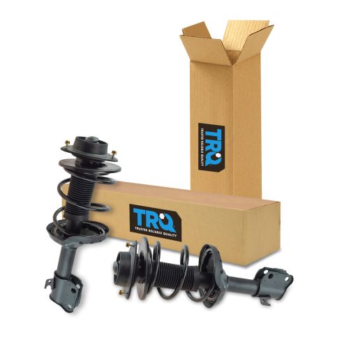 Subaru Impreza Front Driver & Passenger Side 2 Piece Strut & Spring Assembly Set TRQ SCA57240