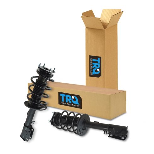 Ford Explorer Front Driver & Passenger Side 2 Piece Strut & Spring Assembly Set TRQ SCA57244