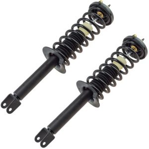 2008-12 Honda Accord Rear Driver & Passenger Side 2 Piece Strut & Spring Assembly Set TRQ SCA57246