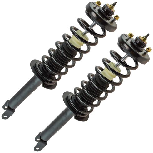 2008-12 Honda Accord Rear Driver & Passenger Side 2 Piece Strut & Spring Assembly Set TRQ SCA57246
