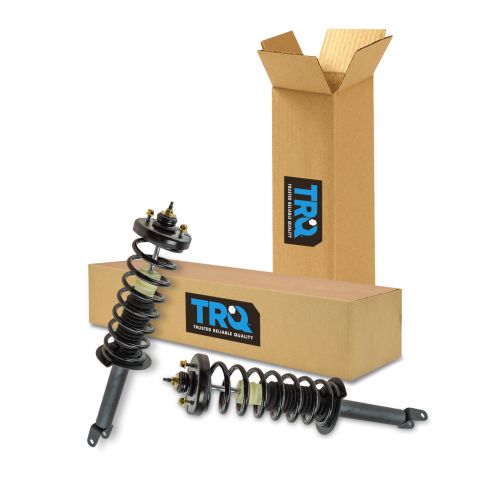 2008-12 Honda Accord Rear Driver & Passenger Side 2 Piece Strut & Spring Assembly Set TRQ SCA57246