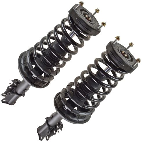 2002-03 Toyota Camry Lexus ES300 Rear Driver & Passenger Side 2 Piece Strut & Spring Assembly Set TRQ SCA57253