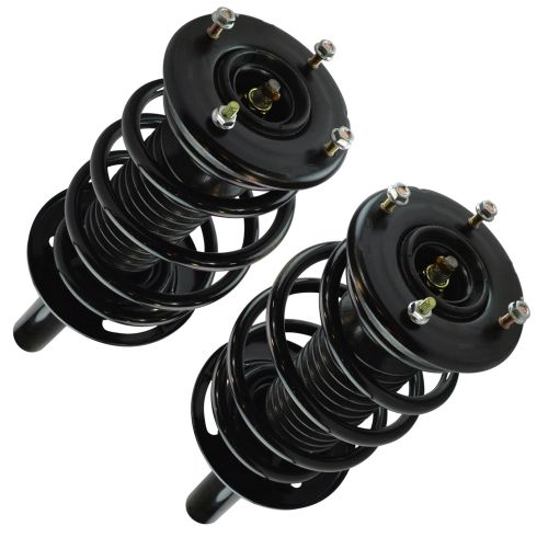 2008-09 Ford Taurus X Front Driver & Passenger Side 2 Piece Strut & Spring Assembly Set TRQ SCA57307